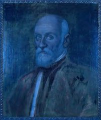Retrato del Senador Veneciano, registro fotográfico en luz ultravioleta